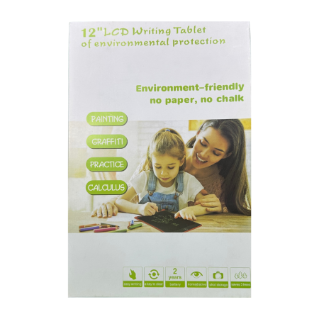 📱✨ لوح الكتابة الإلكتروني LCD –12 إنش 🖊️